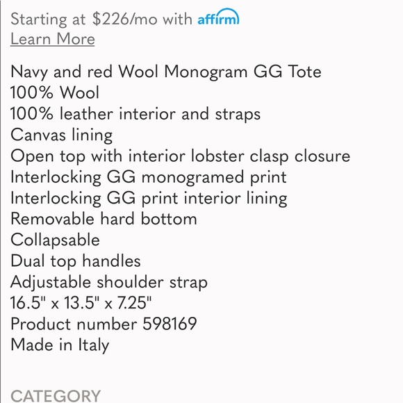 Gucci handbag - Picture 7 of 11